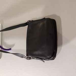 Coach Vintage Black Andrea Slim Tote Handbag